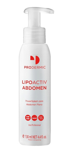 Prodermic Abdomen Plano Lipoactiv Abdomen 130ml