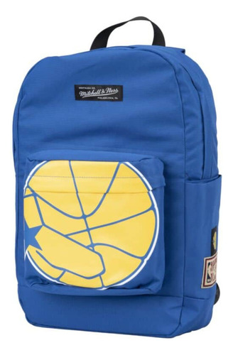 Mochilas Unisex Nfl Backpack Casual Color Azul Acero/amarillo Diseño De La Tela Textil