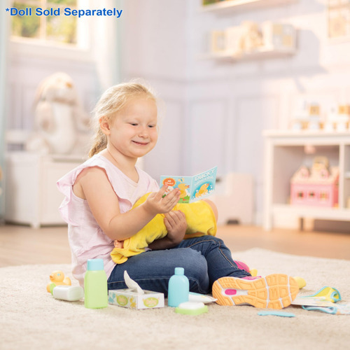Set De Juegos Para Muñecas Melissa & Doug Changing & Bathtim