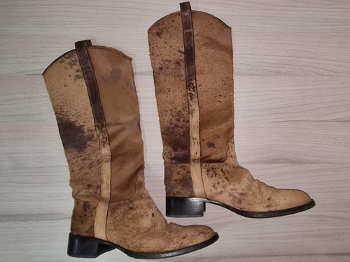 Exclusivas Botas Estilo De Montar Sartore, Italianas, 37,5