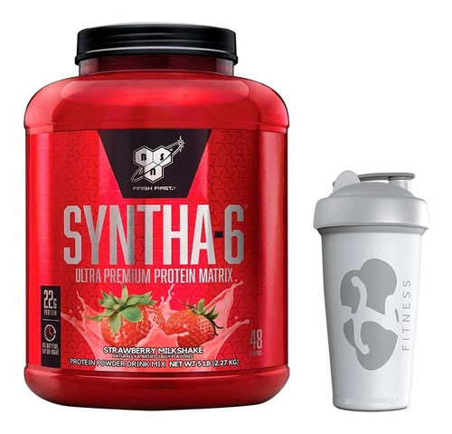 Bsn Syntha 6 X 5 Lb + Vaso Proteina Importada Envio Gratis