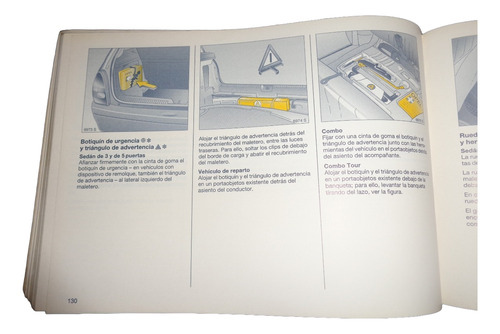 Opel Corsa 1999 Libro Manual Original (Usado)