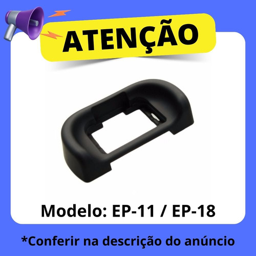 Ocular Eyecup Sony Ep-11 Ep-18 Compatível A9 A7s Ii A7s A7r