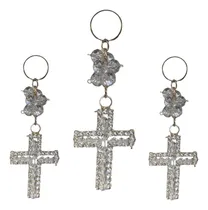 Comprar Recuerdo Llaveros Bautizo Comunión Confirmación Cruz 12pz