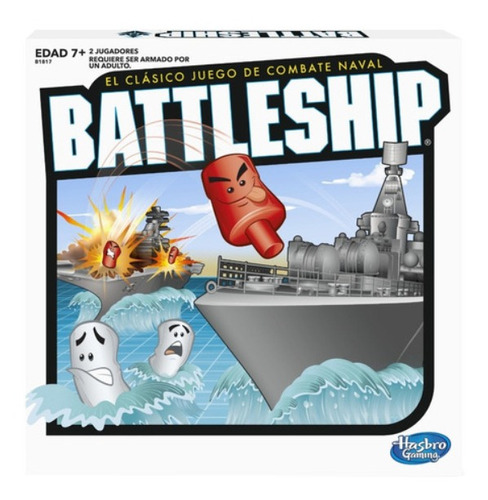 Imagen 1 de 2 de Juego de mesa Battleship Hasbro A3264