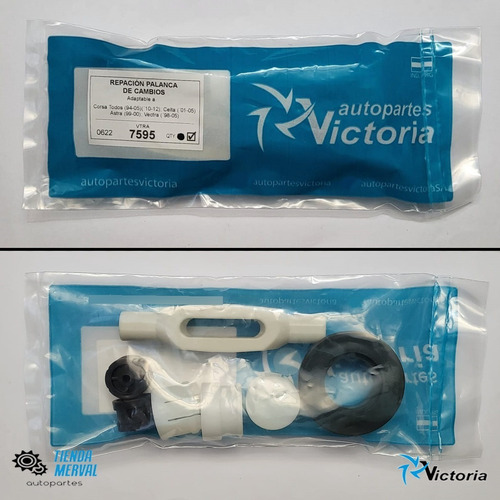 Imagen 3 de 6 de Kit Reparación Bujes Palanca Chevrolet Corsa A Varilla