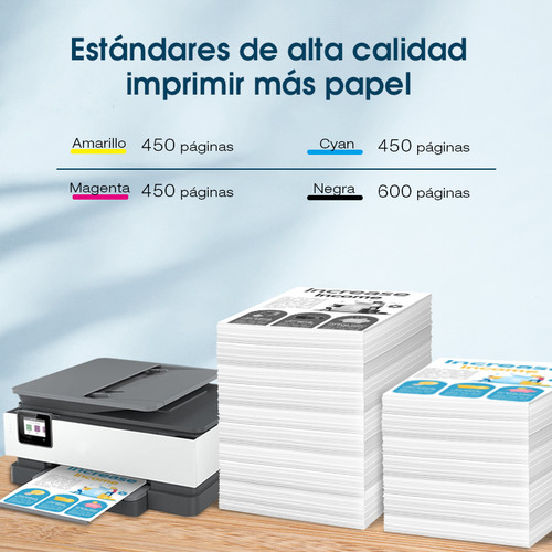 Cartucho De Tinta 122xl Compatible Con Reemplazo Para Hp 122 Negro Y Color 18 Ml 2 Unidades