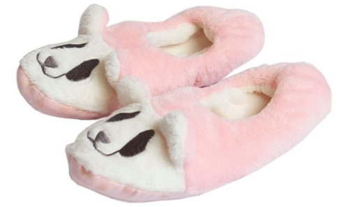 Pantuflas Mujer Micropiel Abrigada Bonjour Lulu Oso 2280