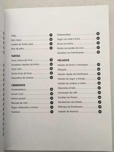 Postres. Superfácil Cocina Con 2-6 Ingredientes. Natacha Arn (Usado)