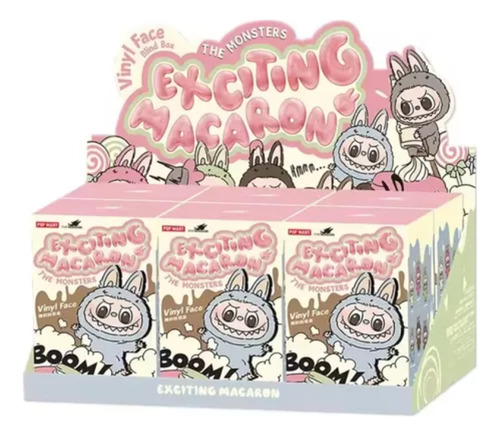 Labubu Emocionante Macaron The Monsters Blind Box