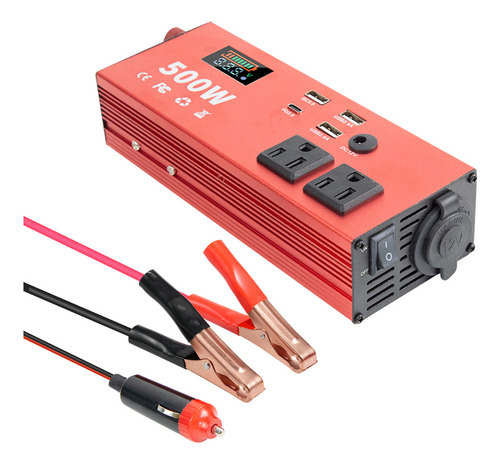 Adaptador De Corriente Usb De 12 V Para Encendedor De Cigarr