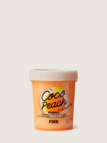 Victoria's Secret Coco Peach Body Scrub Exfoliante Corporal Fragancia Coco Durazno