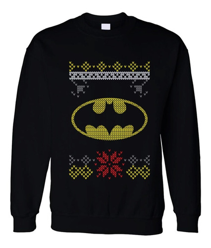 Sudadera Anime Navidad Ugly Christmas Sweater Retro Batman