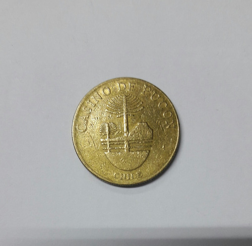 Token/ficha De Colección, Casino De Pucon ,chile. (Usado)