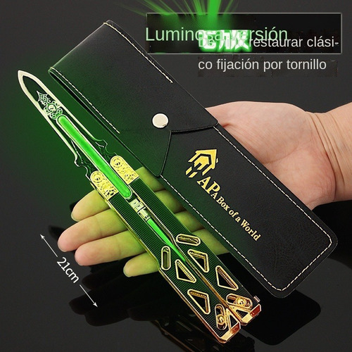 Firefly Juego Apex Octane Relic Knife Cosplay Butterfly