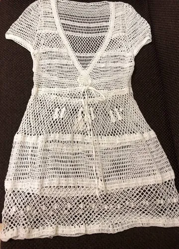 Salidas de baño tejidas online a crochet para niñas