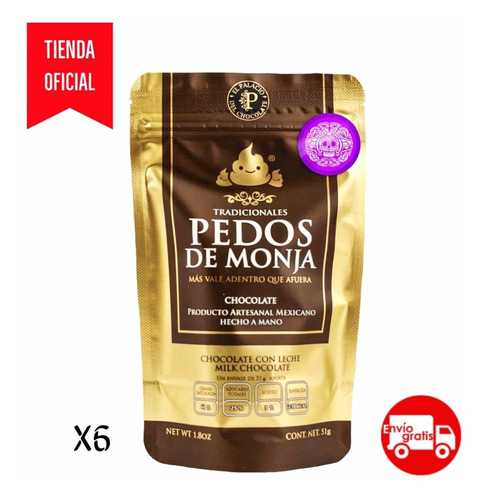Tradicionales Pedos De Monja Chocolate Artesanal