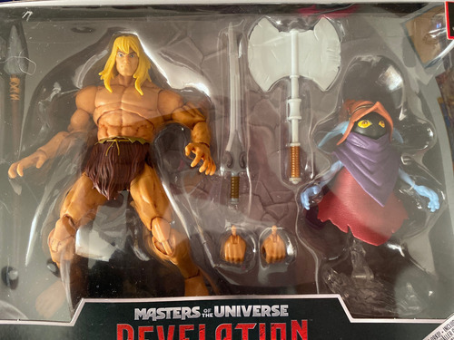 Savage He-man Y Orko Motu Revelation Masterverse He Man Orco (Usado)
