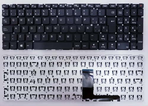 Imagen 3 de 4 de Teclado Lenovo Ideapad 110-14ibr 110-14ast 110-14isk Español