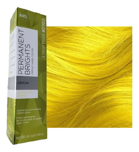 Tinte Ion Lemon Brilliance Bright 58g. Permanent Brights