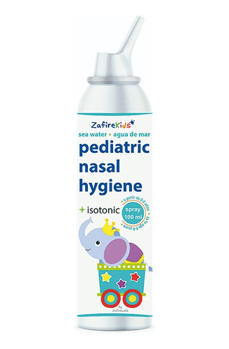 Solucion Salina Nasal En Spray Pediatrica Zafire Labs 100ml