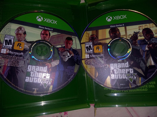 Combo Tres Juegos Xbox Series X, Gta V, Mk1, Hogwarts Legacy (Usado)
