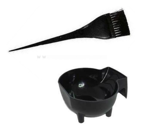 Imagen 1 de 3 de Bowl Con Medidor Y Pincel Profesional Para Tintura - Oferta