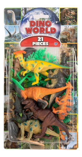 Playset Animales Dinosaurio X 21 Unidades