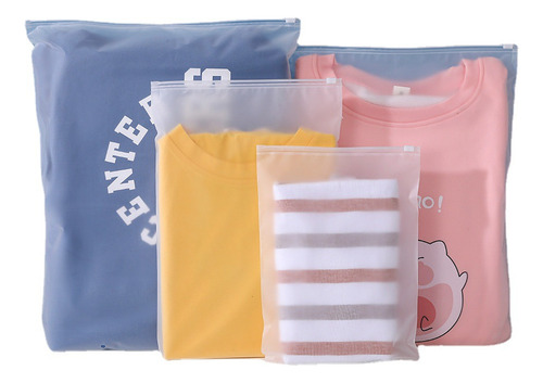 30 Saquinhos Com Ziper P/ Roupa Maternidade Multiuso 25x35cm