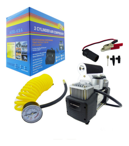 Compresor De Aire Portátil Compresor Doble Cilindro 70ml 12v