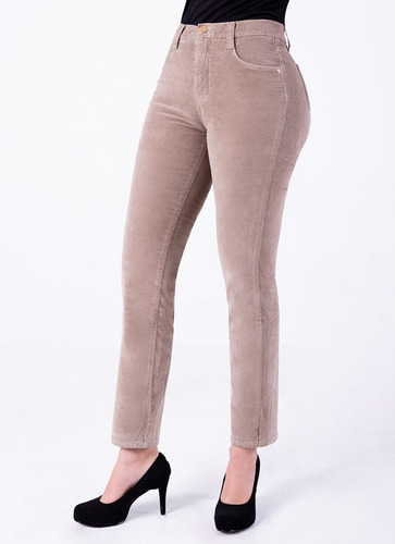 Clasico Corduroy Stretch Pnr Mujer Diana Recto