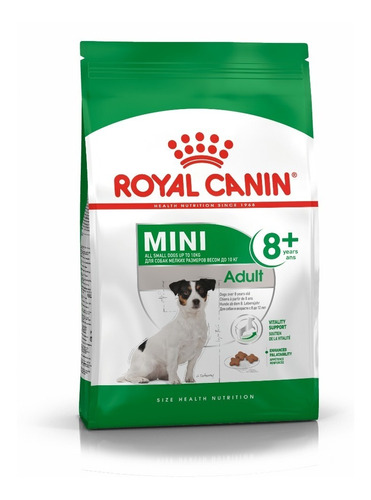 Alimento Royal Canin Mini Adulto +8 1k Perro Adulto 8-12años
