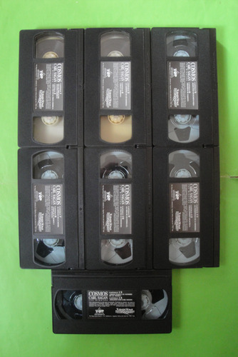 Video Vhs Cosmos Carl Sagan Año 1989 Coleccion Completa (Usado)