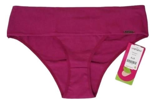 Bombacha Romance Modelo Aline. Talle G. Color Morado Y Rosa