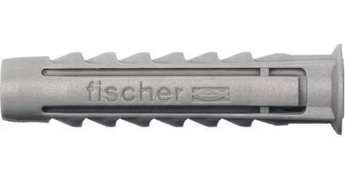 Taco de nylon 6 x 30 mm Fischer (Caja 1000 Unidades)