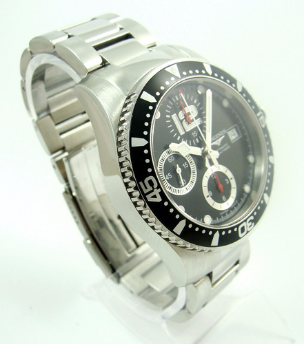 Longines Hydroconquest Cronógrafo Auto Black L3.644.4