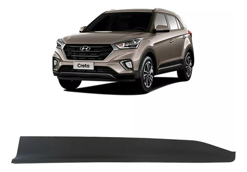 Moldura Porta Diant Direita Hyundai Creta 2017 À 2021 Origin