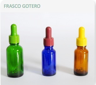 Imagen 1 de 1 de Goteros Frasco Gotero Vidrio Plastico
