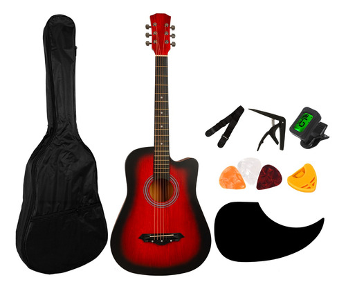 Guitarra Acústica Clasica 38in Universal Kit De Guitarra Tri