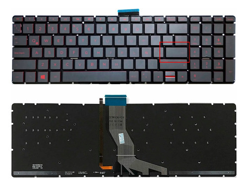 Teclado Hp Pavilion 15-ak 15-ax 15-au 15-as 15-aw 15-an 17-w