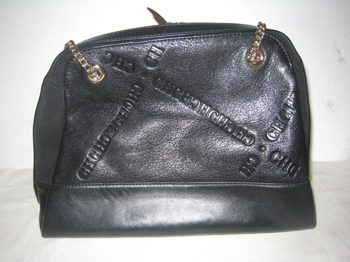 Bolsa Carolina Herrera Ch Negra