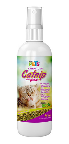 Atrayente Catnip 125ml Gato Fancy Pets