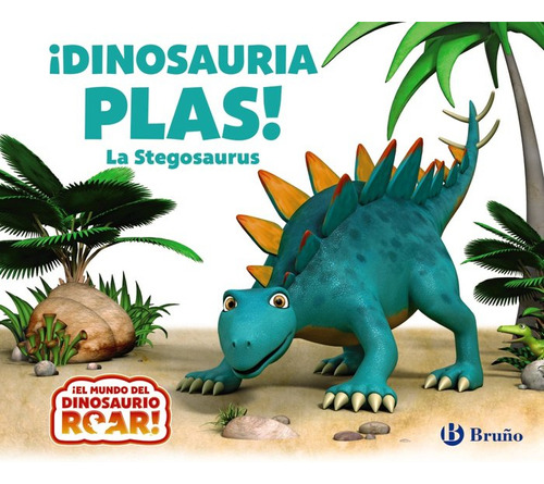 Dinosauria Plas La Stegosaurus, De Curtis, Peter. Editorial Bruño, Tapa Dura En Español