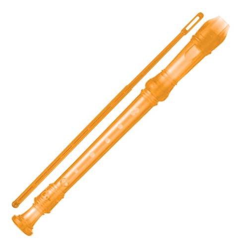 Imagen 1 de 9 de Flauta Dulce Escuela Funda Limpiador Notas