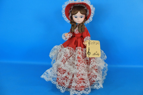 Doll By Bradley Muñeca Con Caja Musical Vintage 1970´s (Usado)