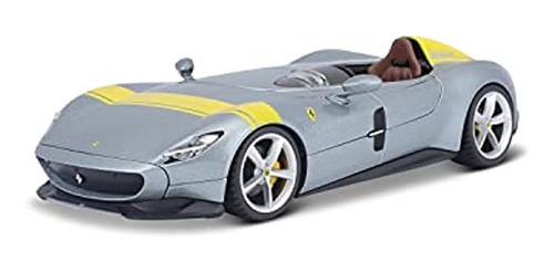 Carro A Escala 1:24  Ferrari Monza Sp-1 Gris