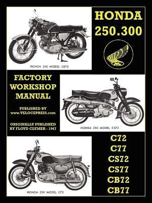 Libro Honda Motorcycles Workshop Manual 250-300 Twins - H...