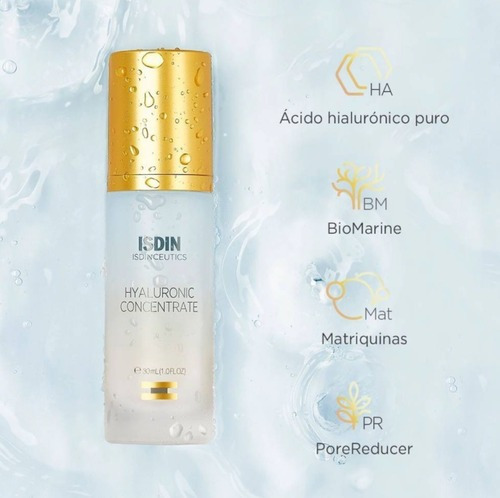 Imagen 3 de 10 de Isdinceutics Serum Hyaluronic Concentrate Ácido Hialurónico