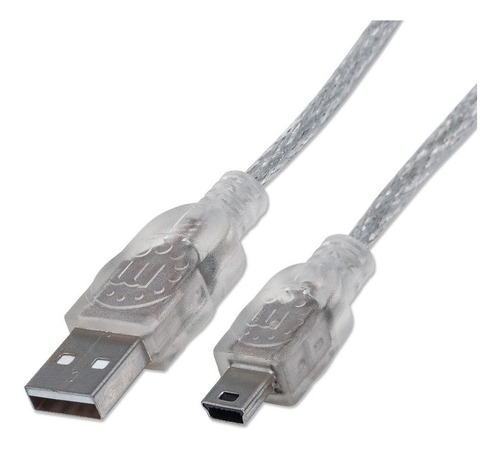 Cable Mini-usb B V2.0 Manhattan 1.8 Mts 333412