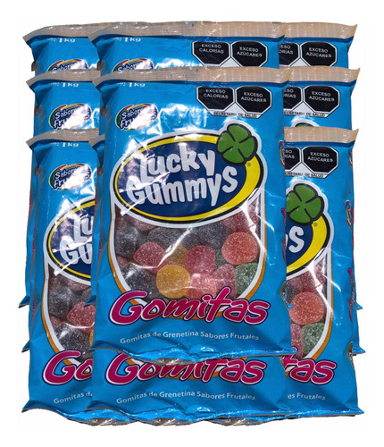 Lucky Gummys Gomitas Clásicas Azúcar 30 Kg 